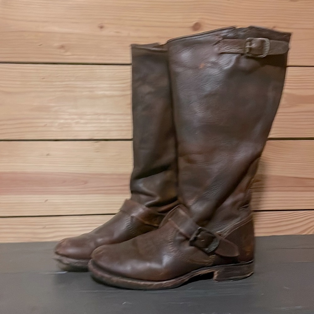 Frye slouch boots